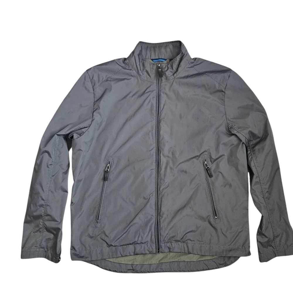 Martin & Osa Mens Windbreaker Jacket Gray Sz Large Gorpcore‎ Outdoor
